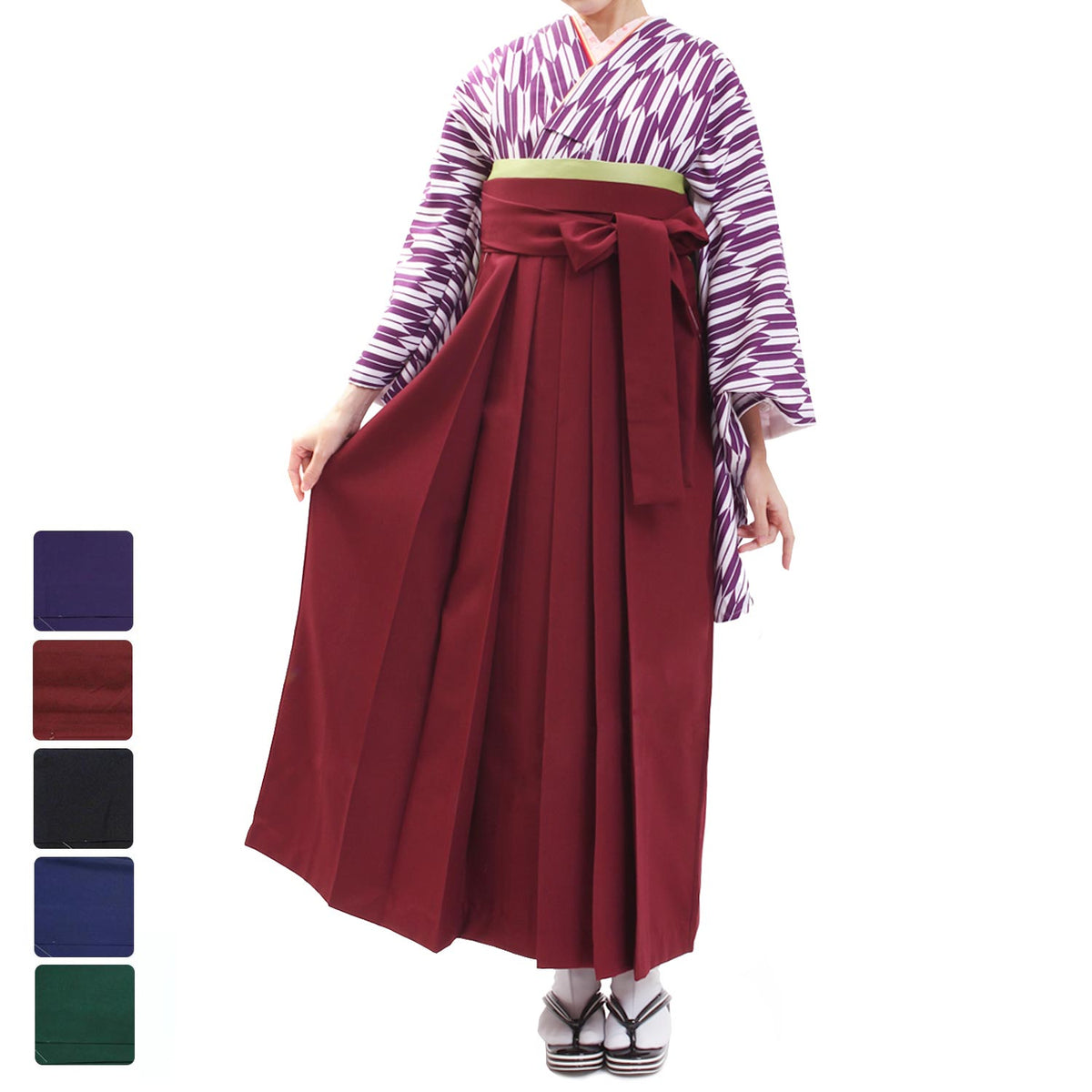 Women's Hakama Andon type Single Item 5color