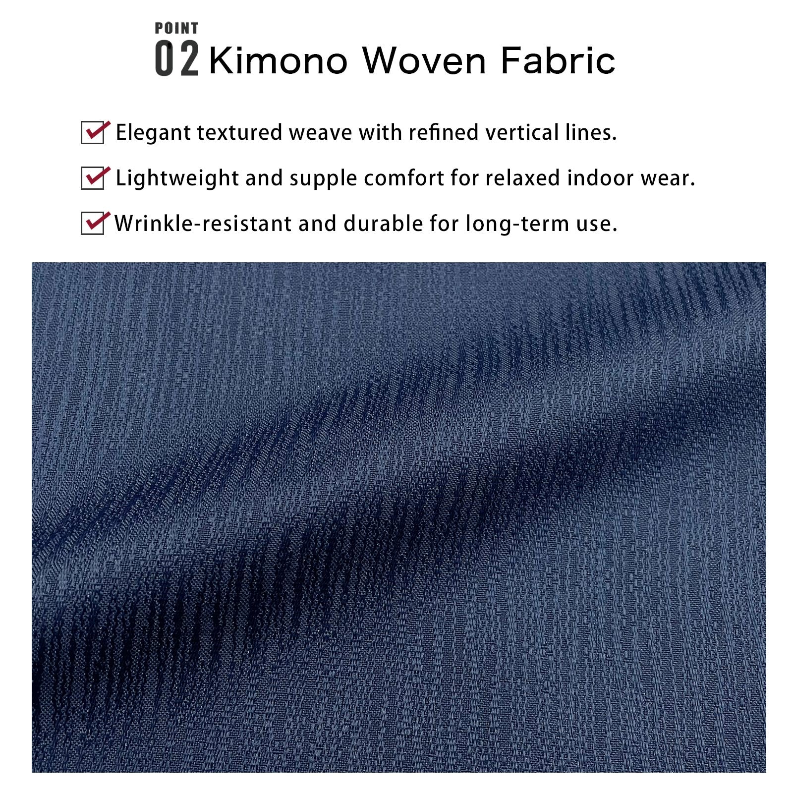 Ryokan-Style Haori Blue