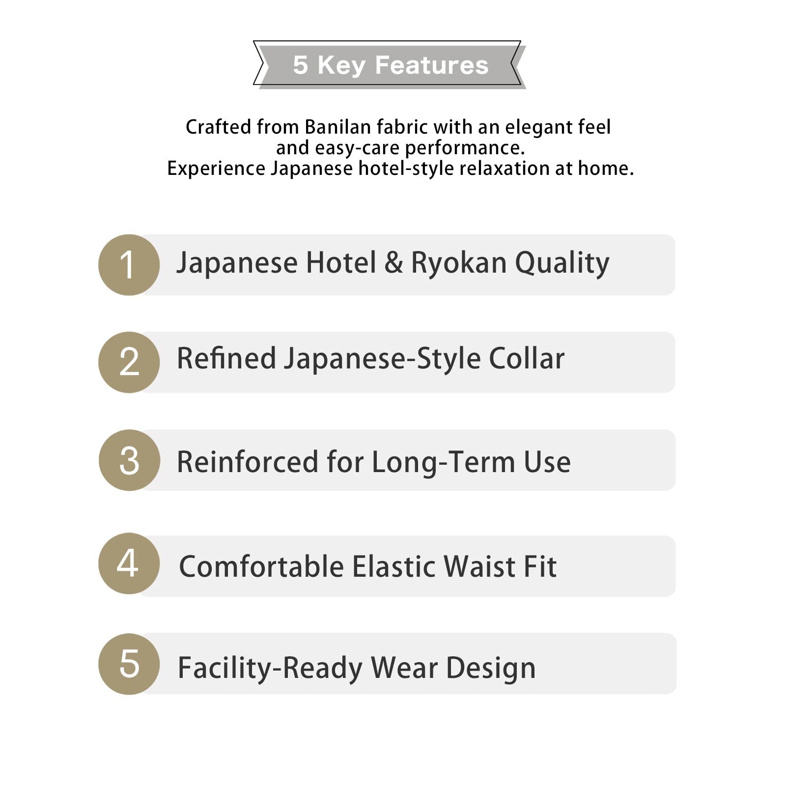 Ryokan-Style Samue Blue