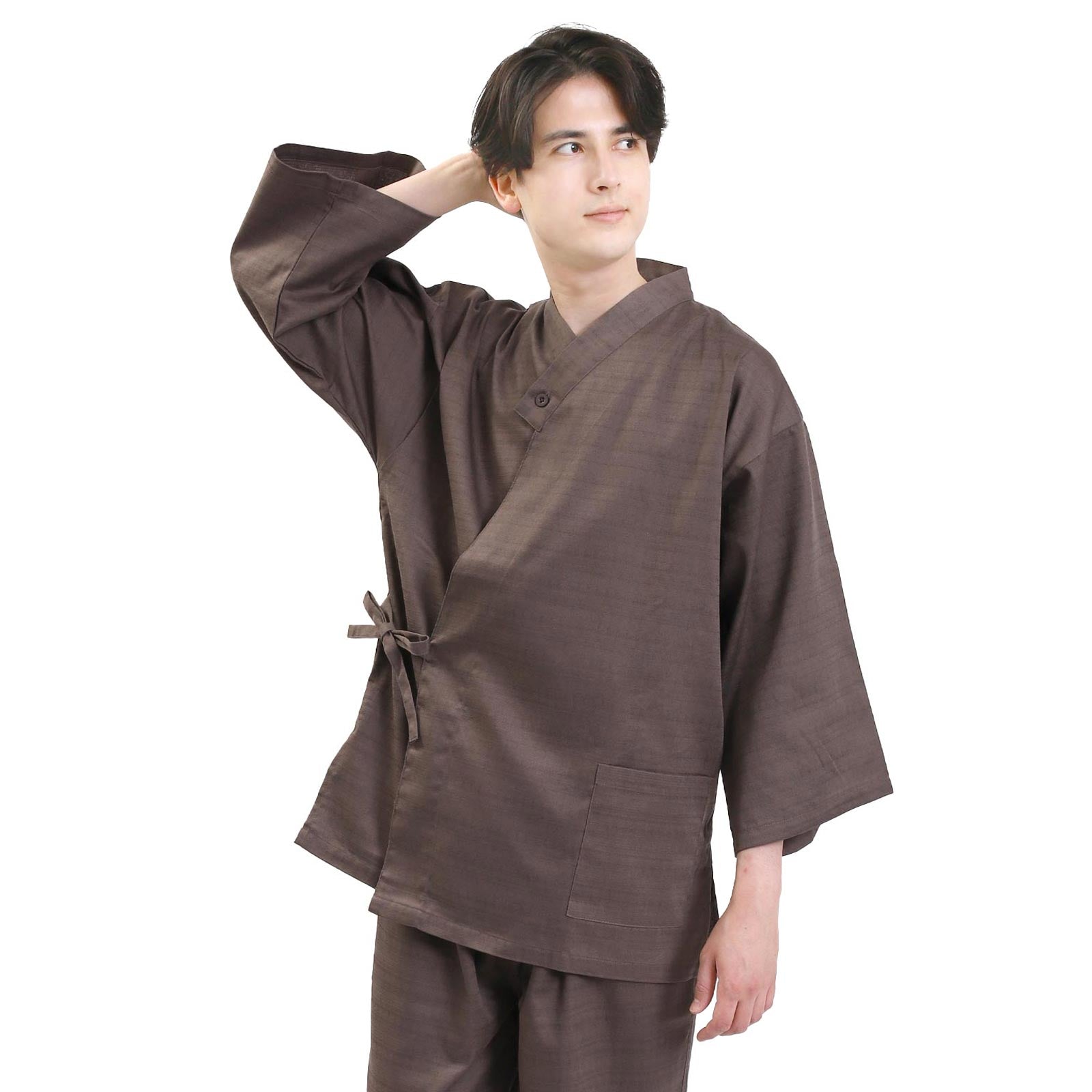 Ryokan-Style Samue Brown