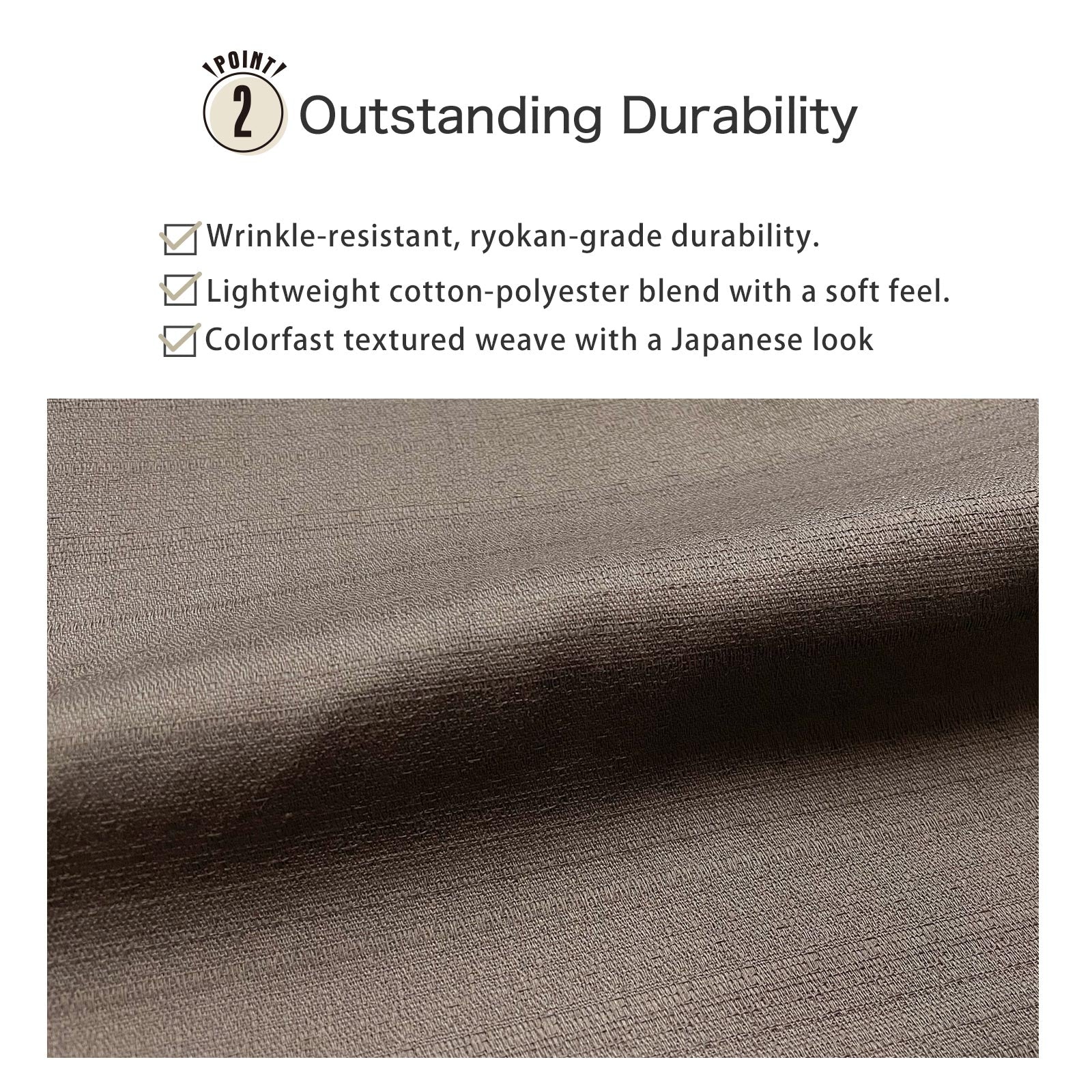 Ryokan-Style Samue Brown