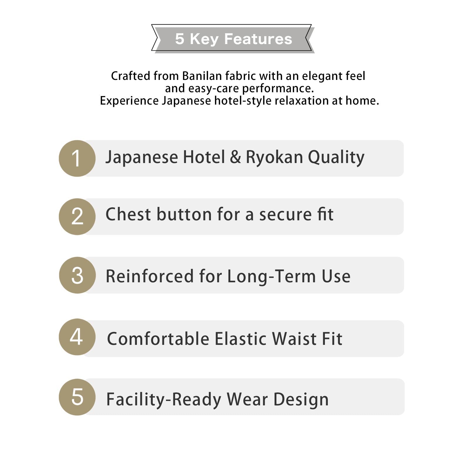 Ryokan-Style Samue Dusty Pink