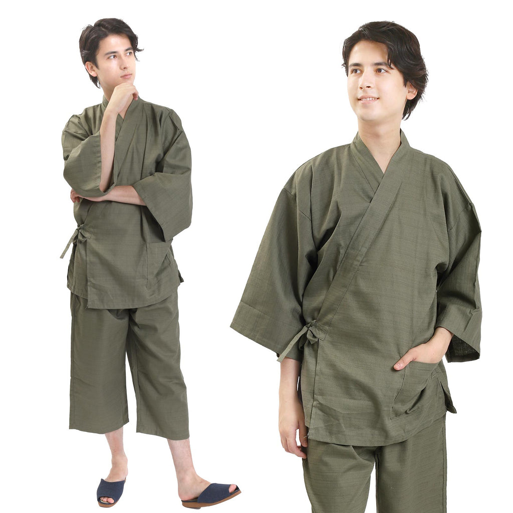 Ryokan-Style Samue Green