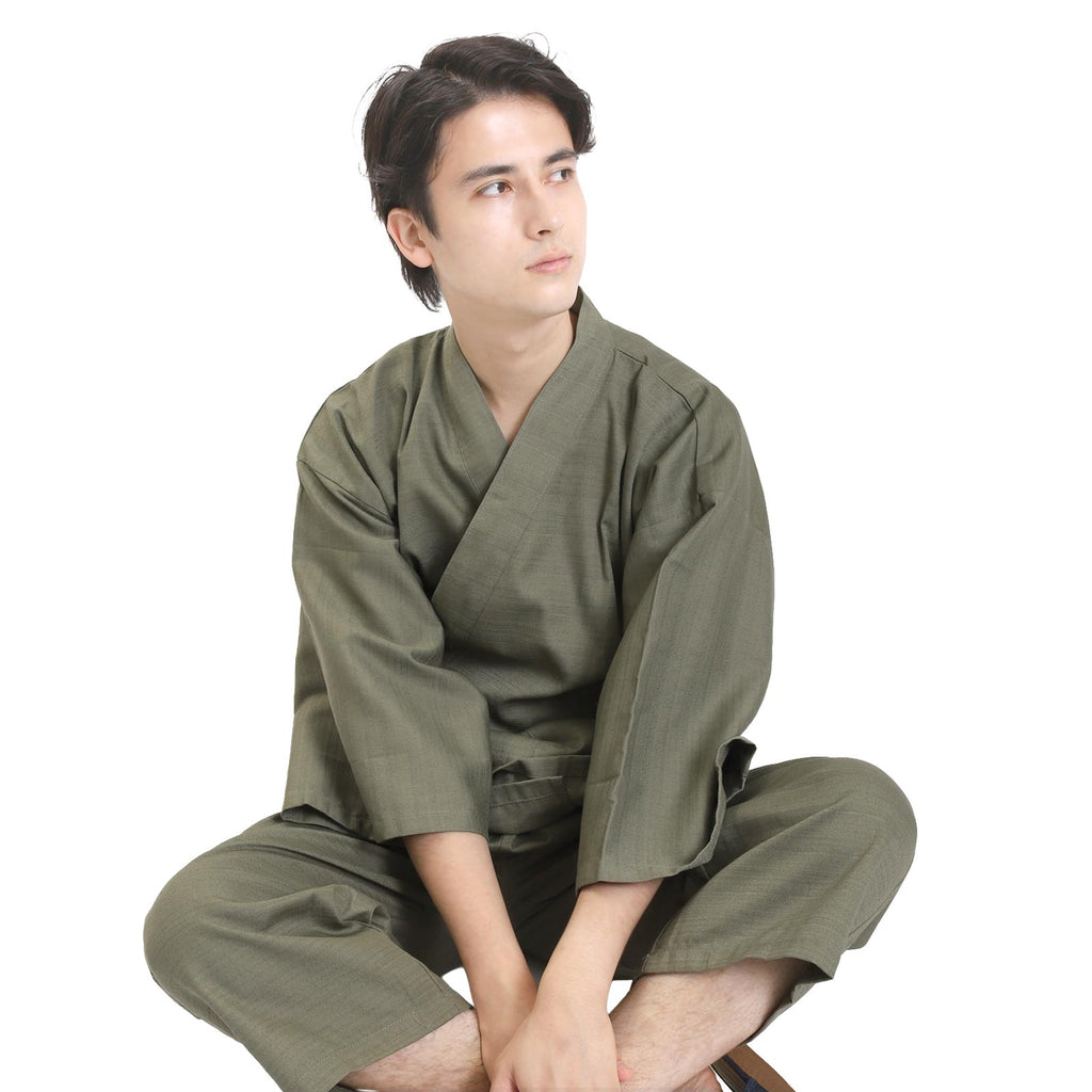 Ryokan-Style Samue Green