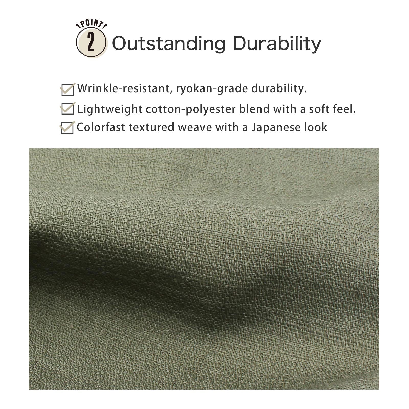 Ryokan-Style Samue Green