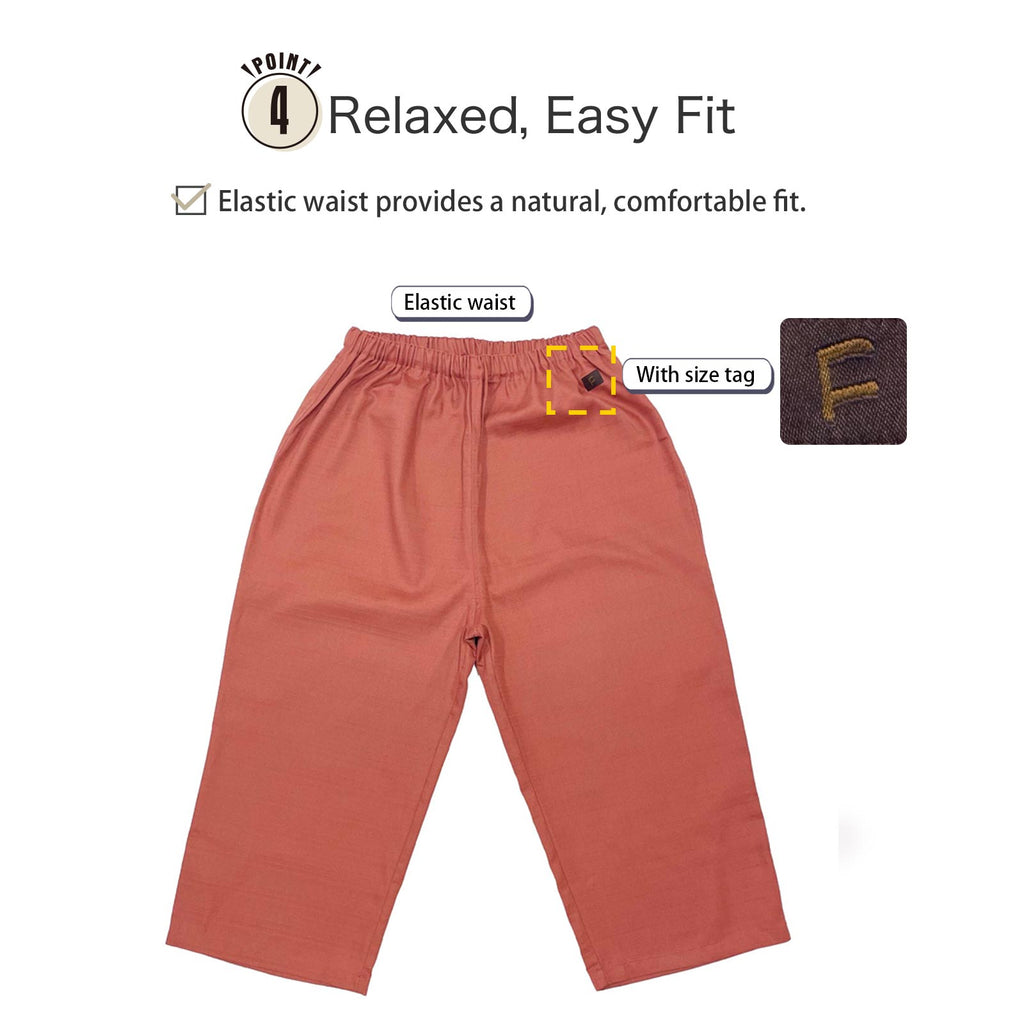 Ryokan-Style Samue Dusty Pink