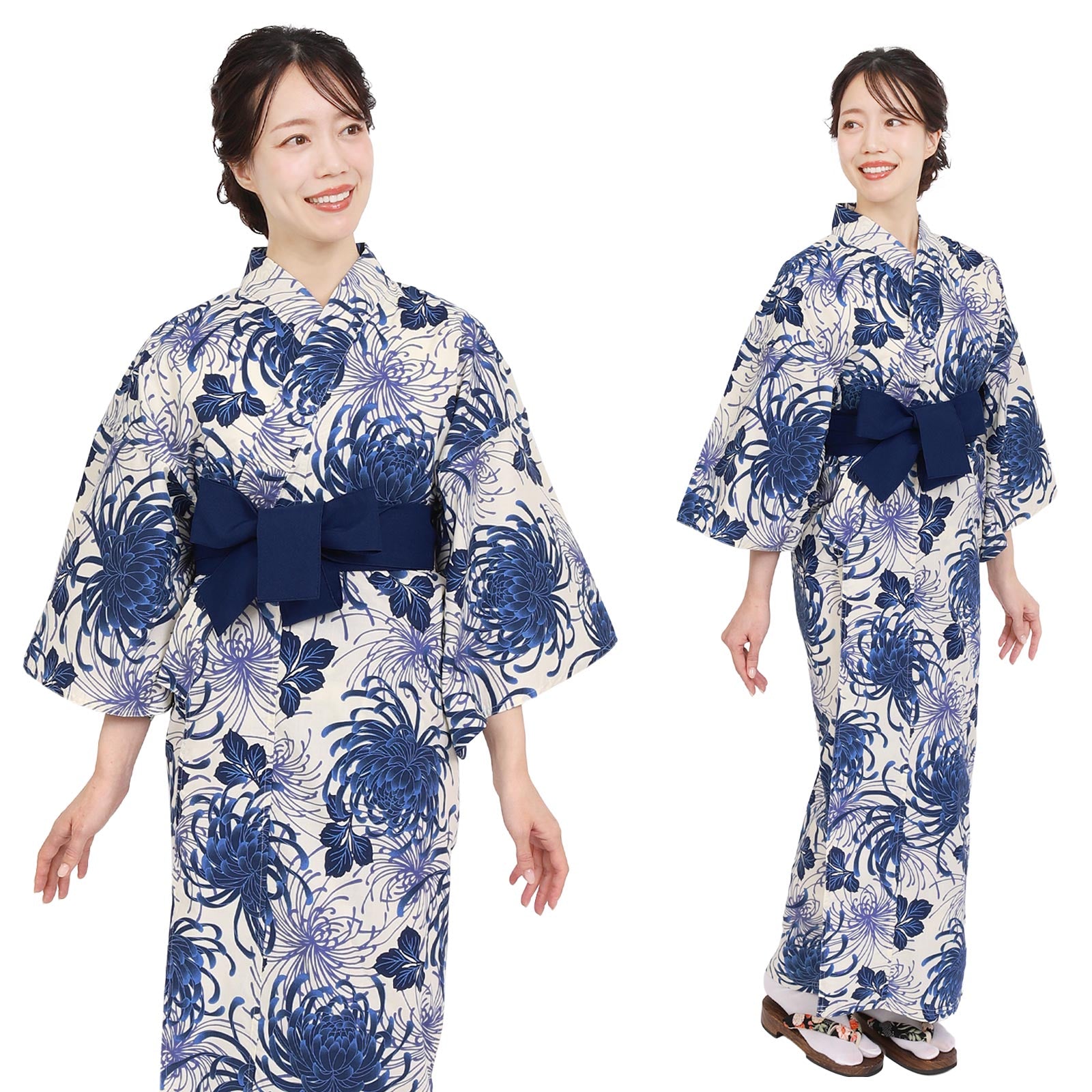 Women Ryokan Yukata Rangiku