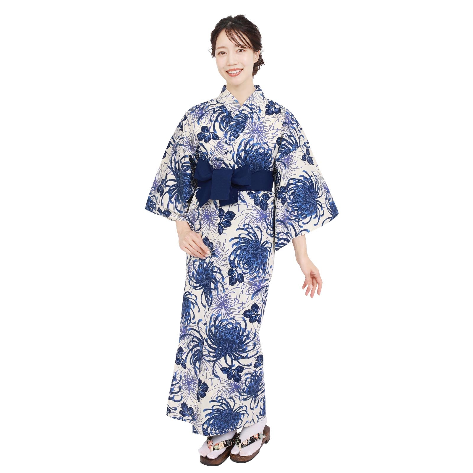 Women Ryokan Yukata Rangiku