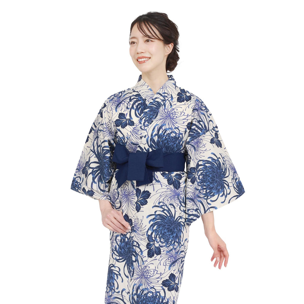 Women Ryokan Yukata Rangiku