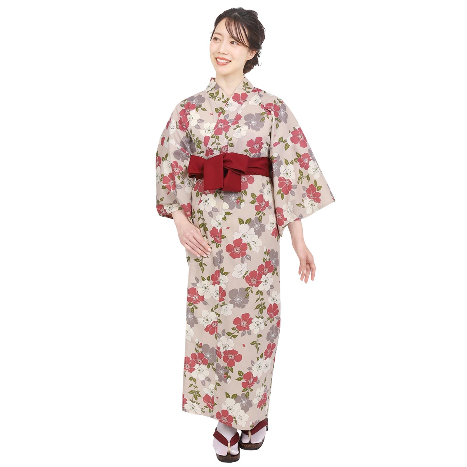 Women Ryokan Yukata Sakura