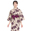 Women Ryokan Yukata Camellia