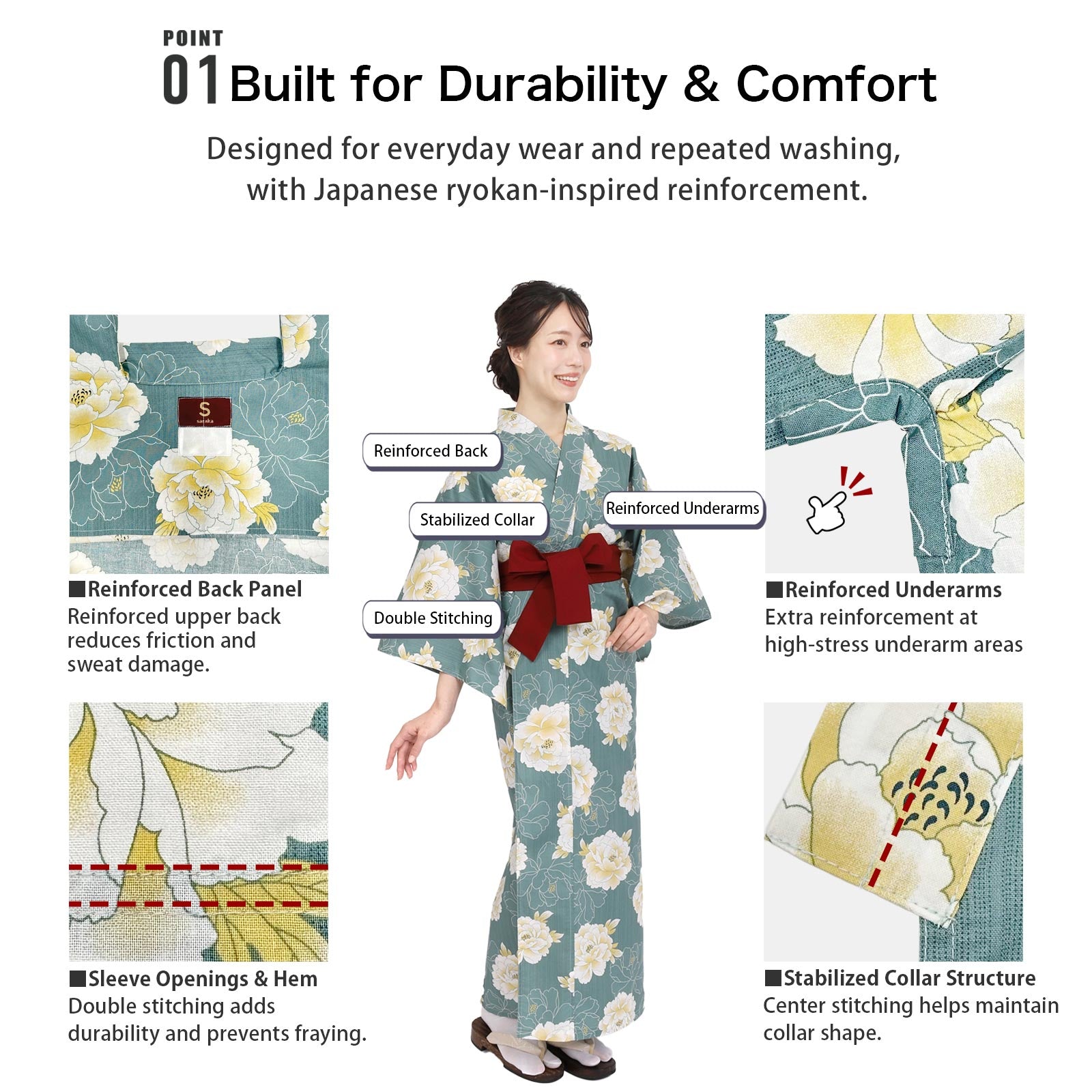 Women Ryokan Yukata Rangiku