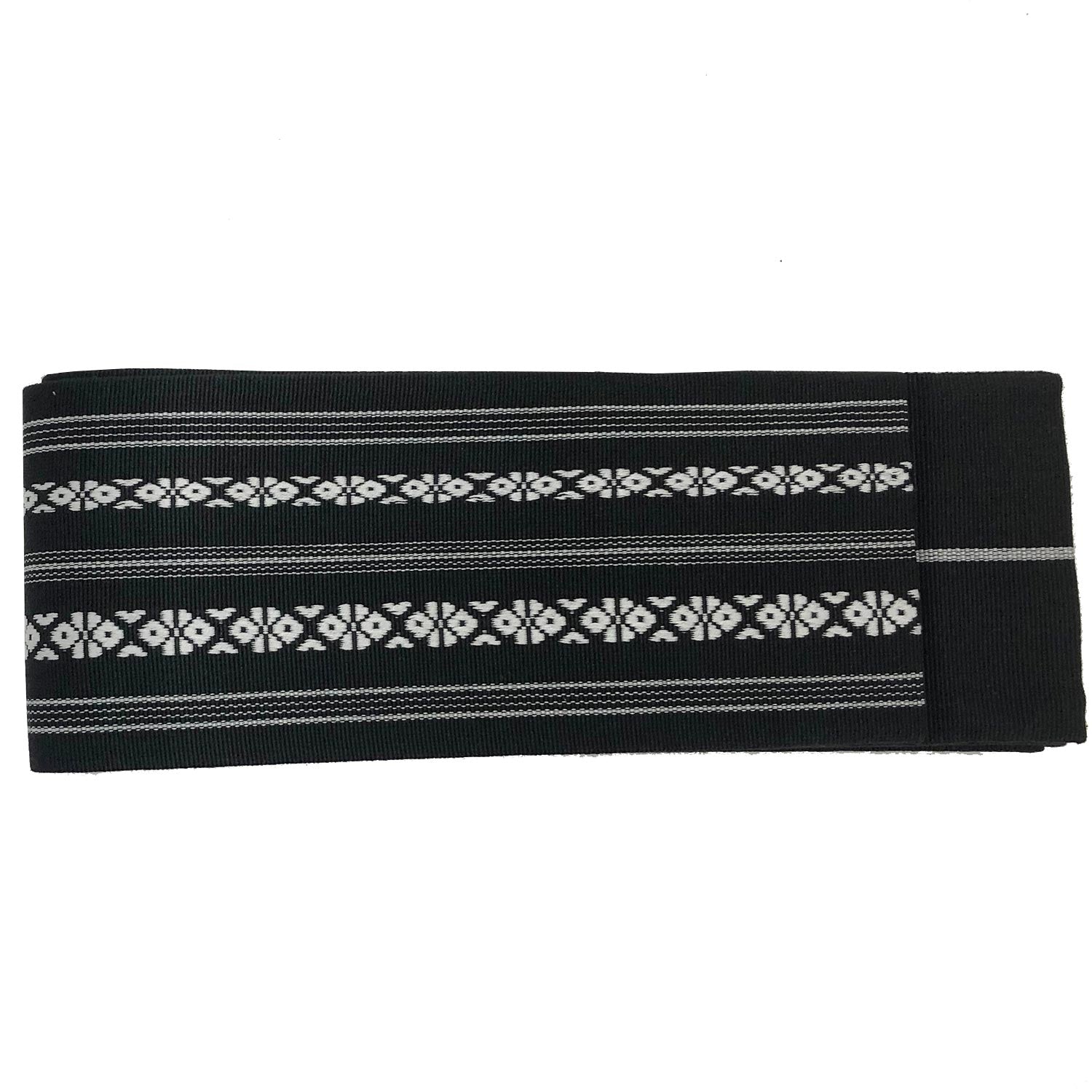 Men’s Woven Yukata Kaku Obi Set-w31