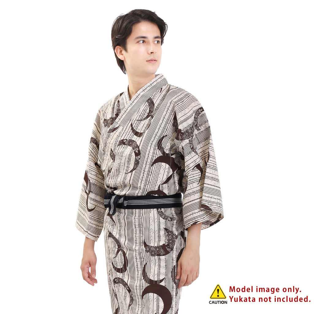 Unisex Indoor Yukata Classic Obi Belt navy