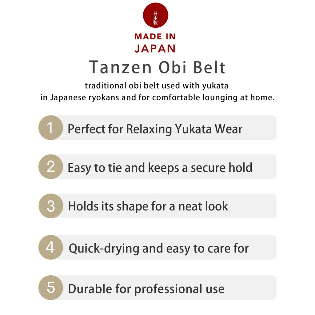 Unisex Indoor Yukata Classic Obi Belt blue yellow