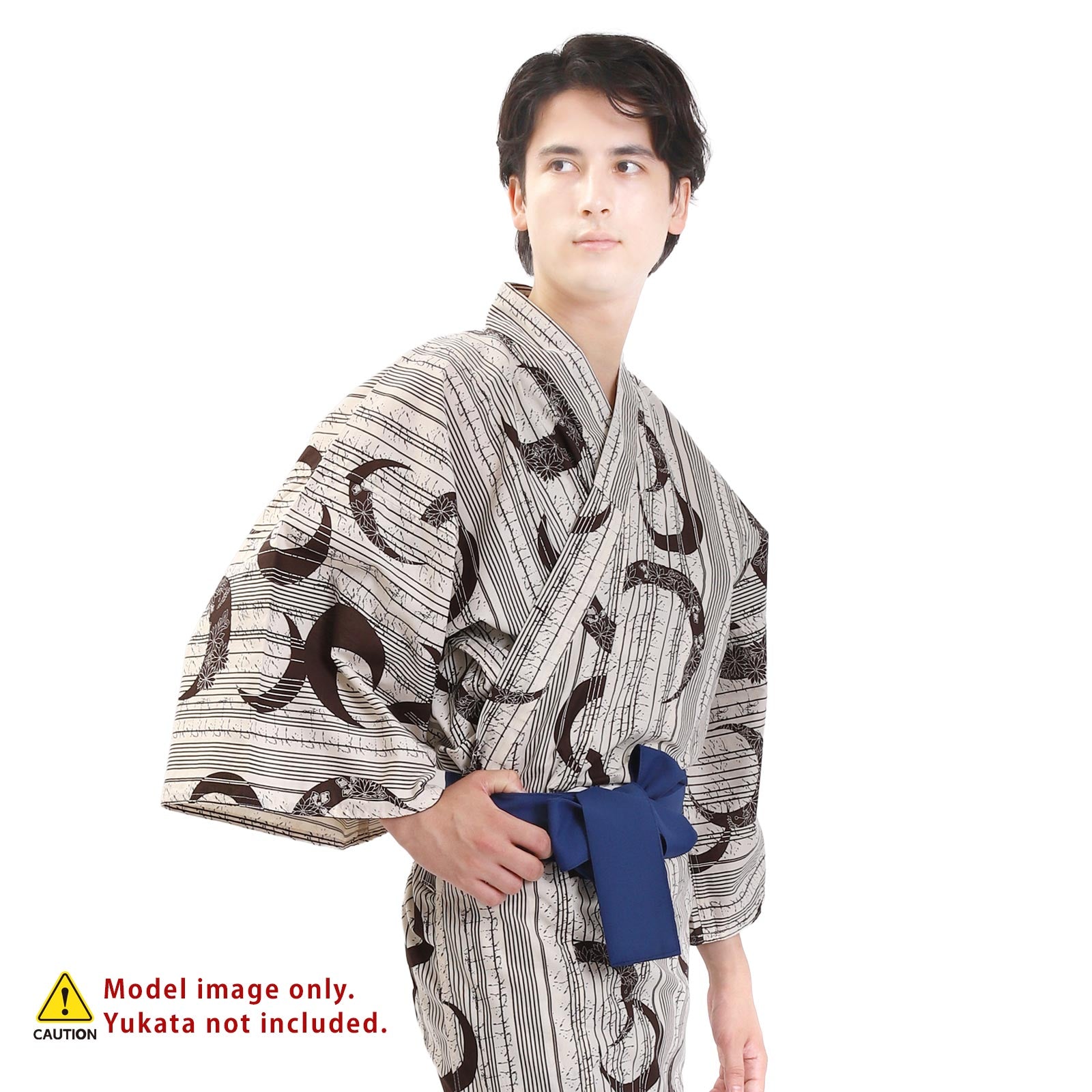 Unisex Ryokan Yukata Obi Blue