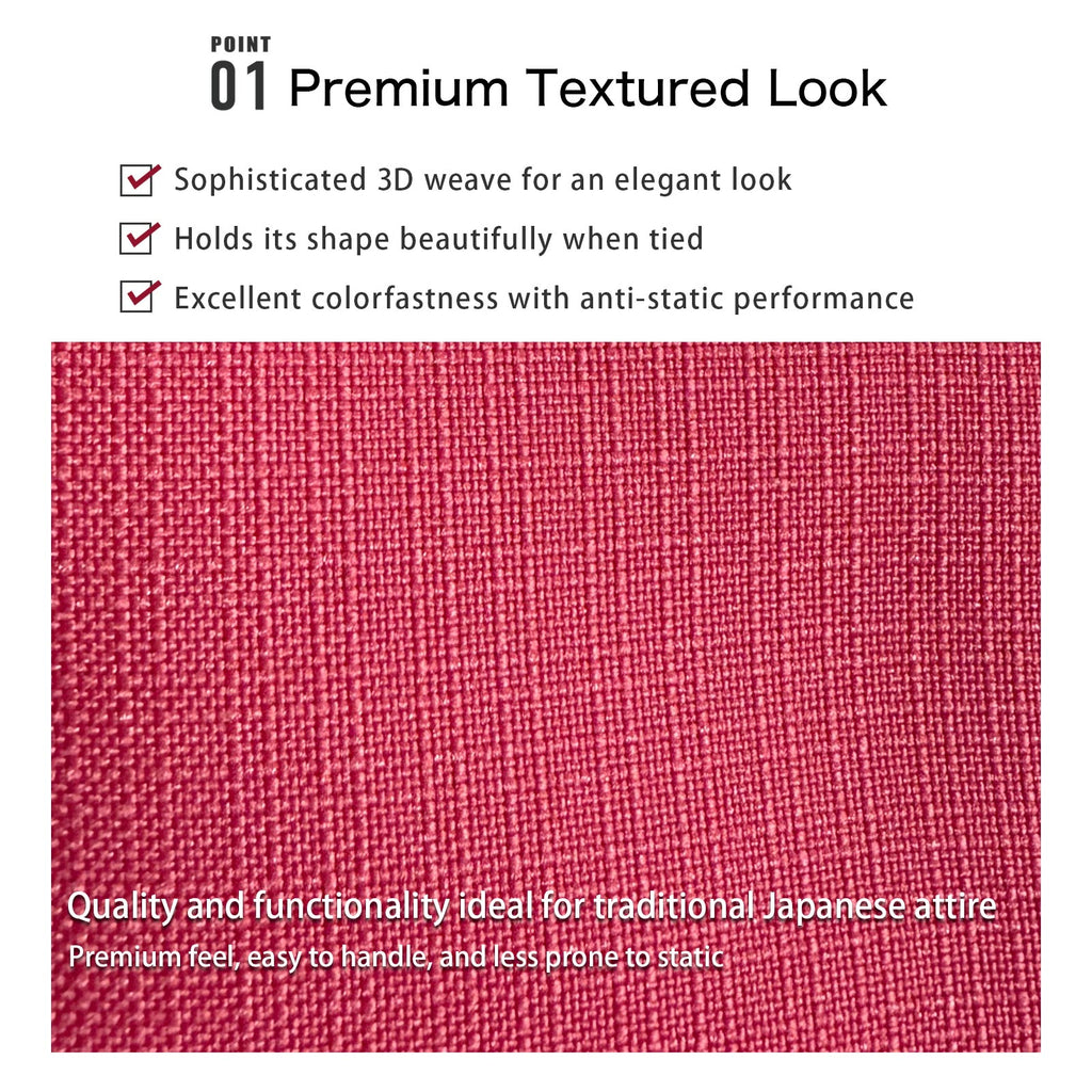 UnisexRyokan Yukata Obi Pink