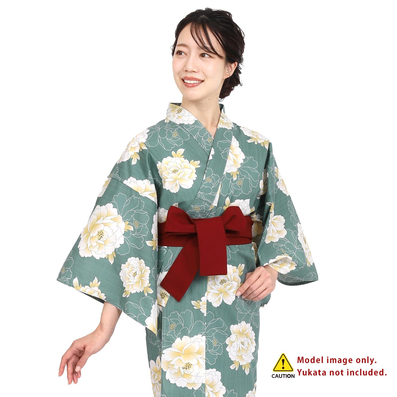 Unisex Ryokan Yukata Obi Red