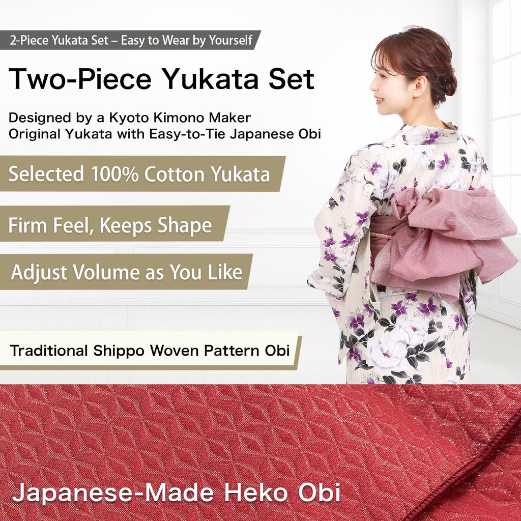 Two-Piece Yukata Set Rangiku