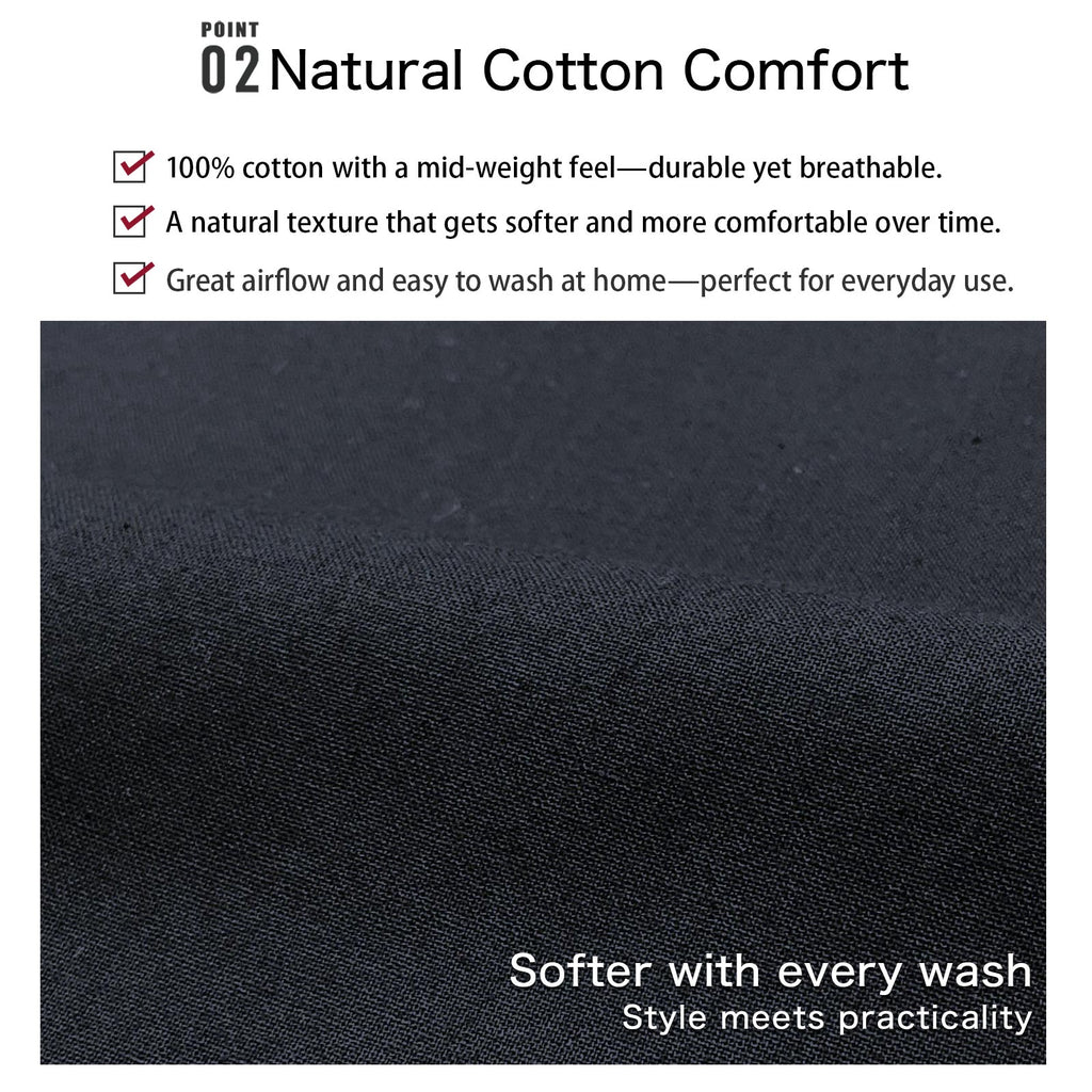 Men’s Samue 100% Cotton Navy