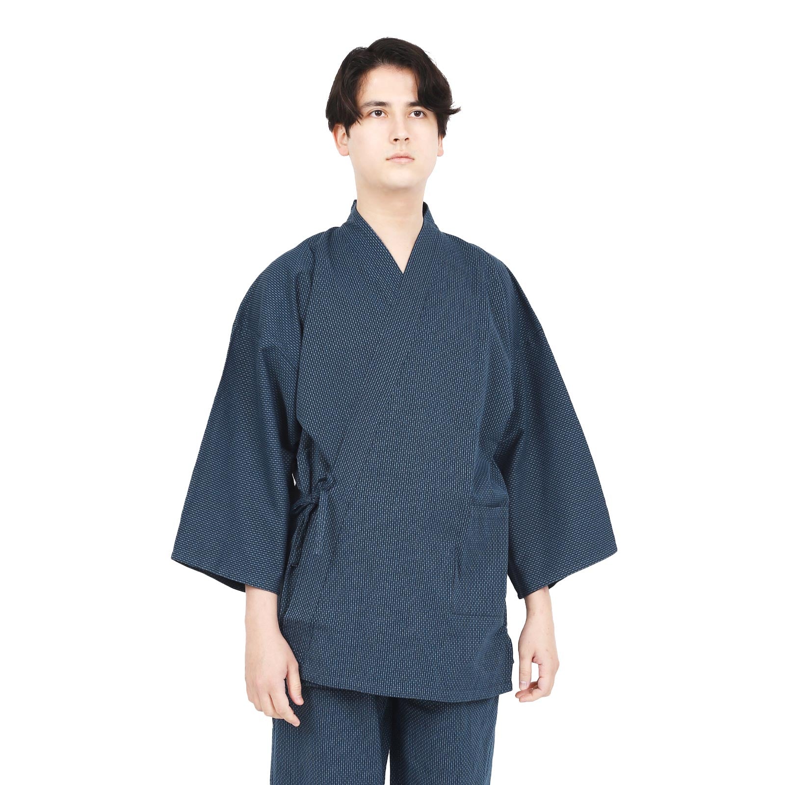 Men’s Sashiko Samue Blue