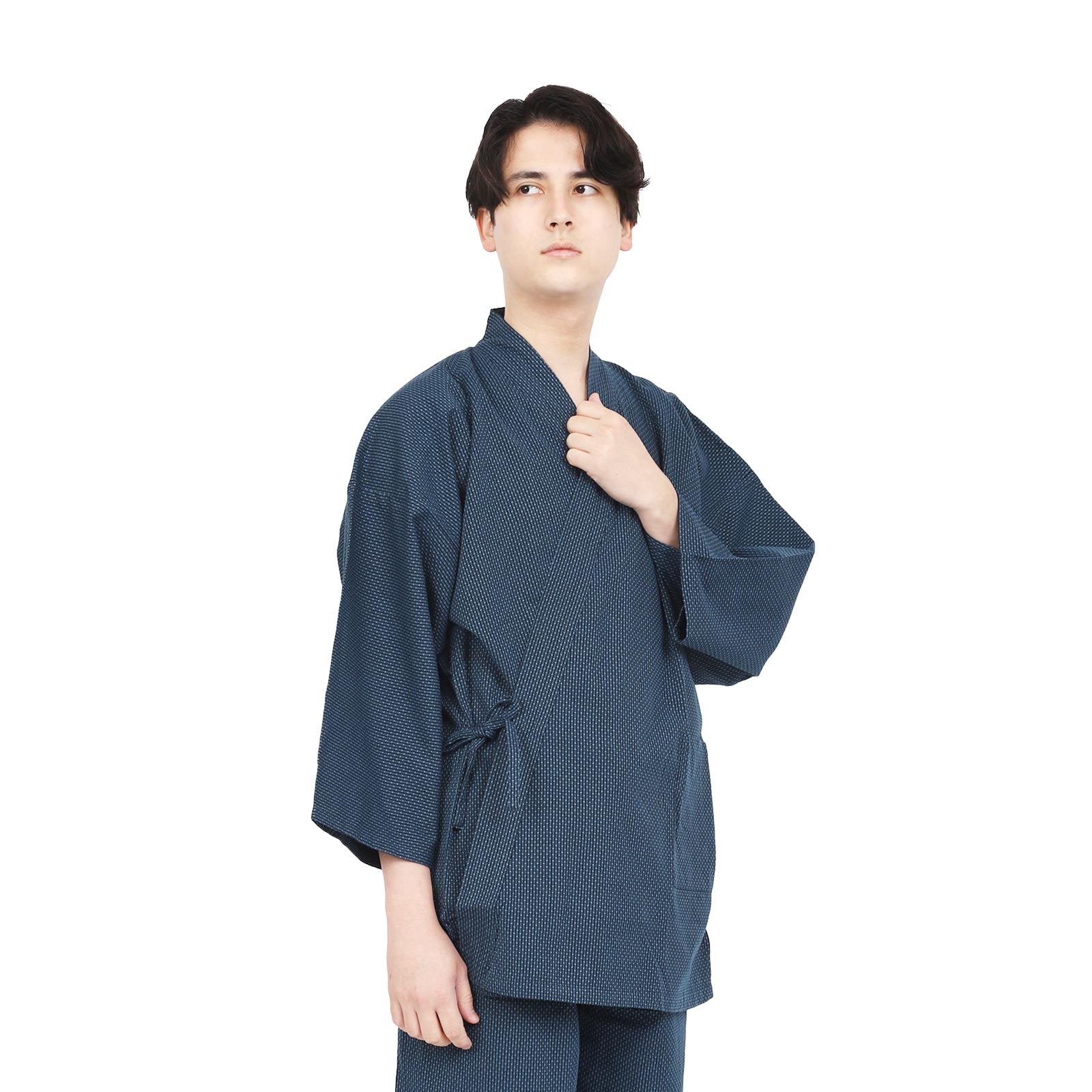 Men’s Sashiko Samue Blue
