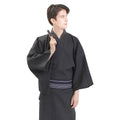 Men’s Woven Yukata Kaku Obi Set-wn17