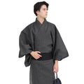 Men’s  Woven Yukata 3-Piece Set-wn13