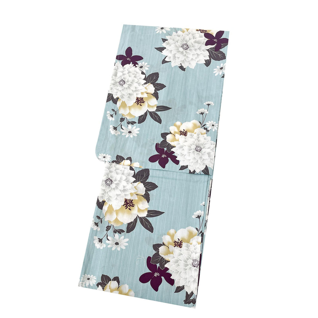 Yukata and Obi Set Dahlia Flower