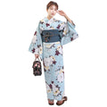 Yukata and Obi Set Dahlia Flower