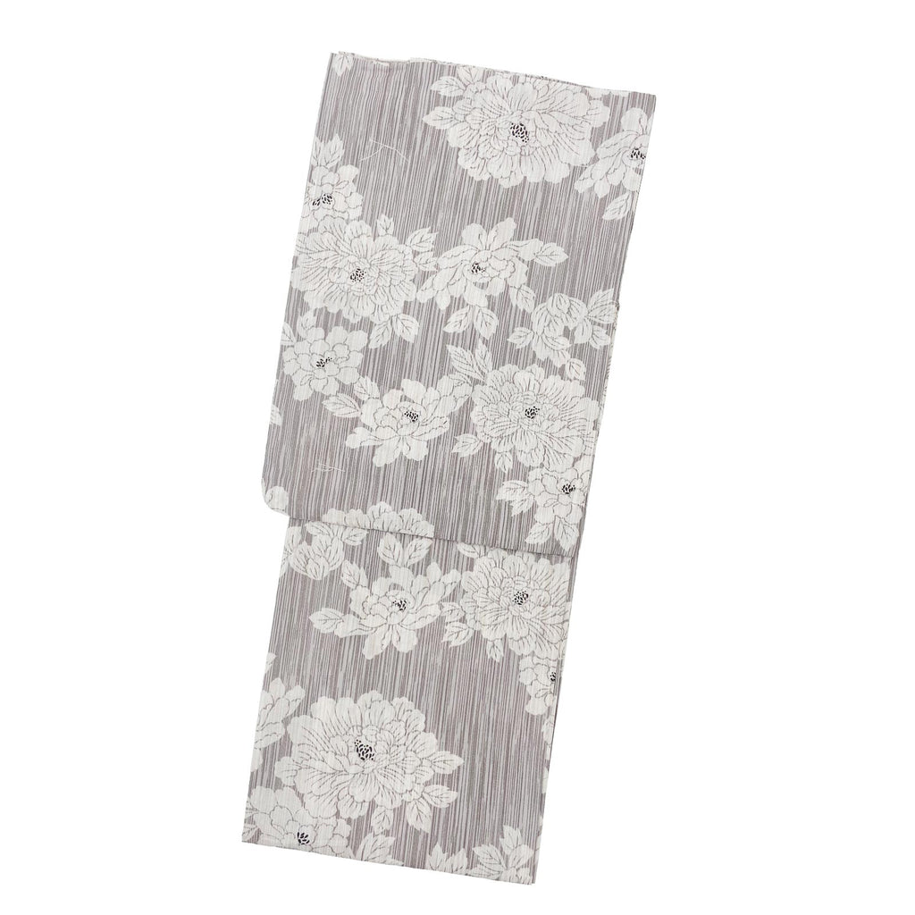 Yukata and Obi Set Peony Flower