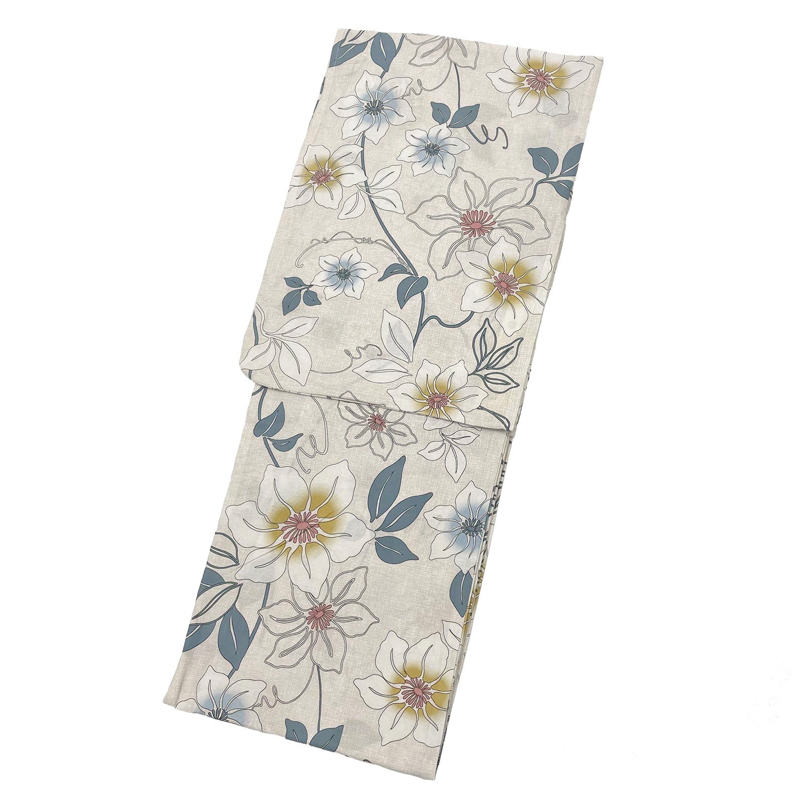 Yukata and Obi Set  Clematis Flower