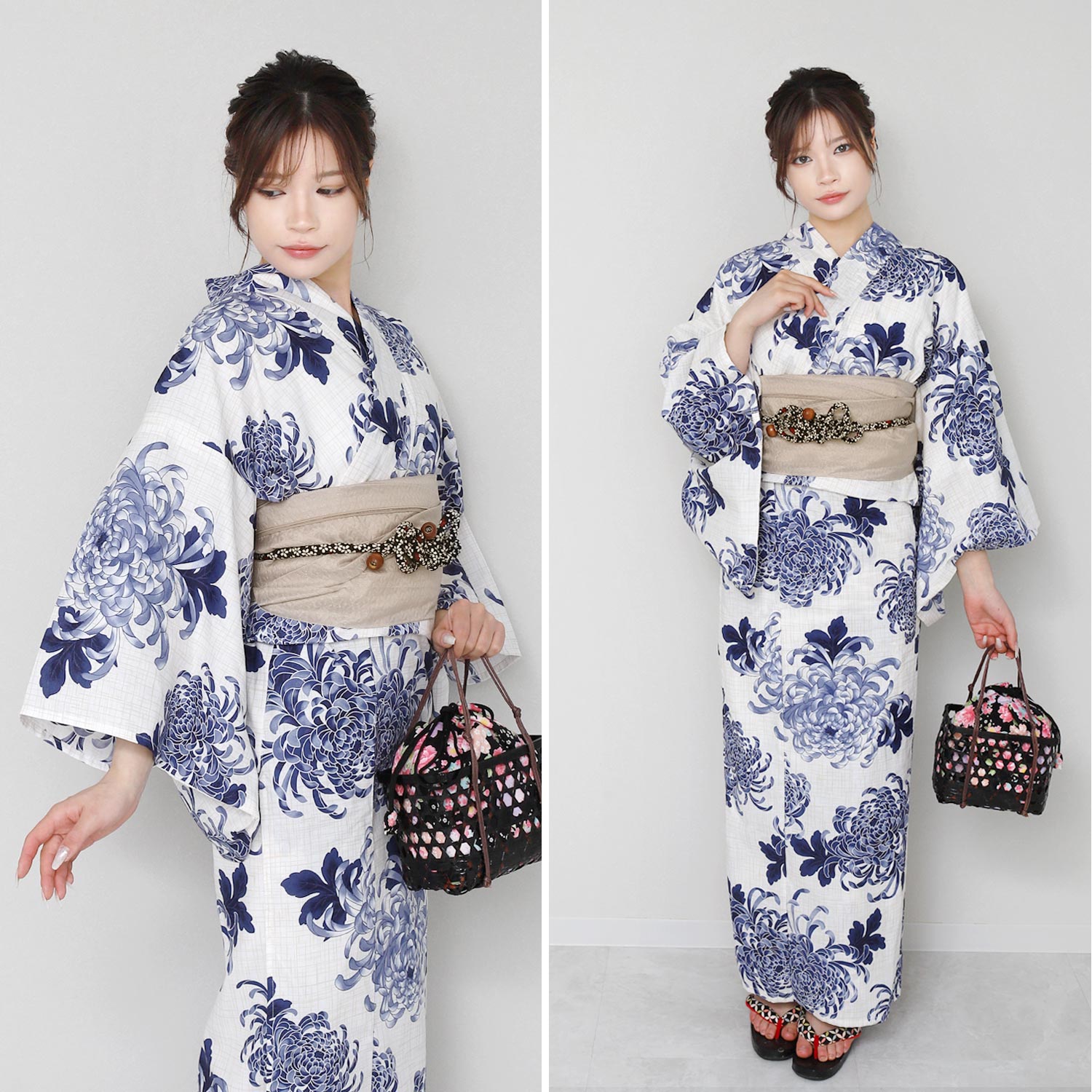 Two-Piece Yukata Set Rangiku