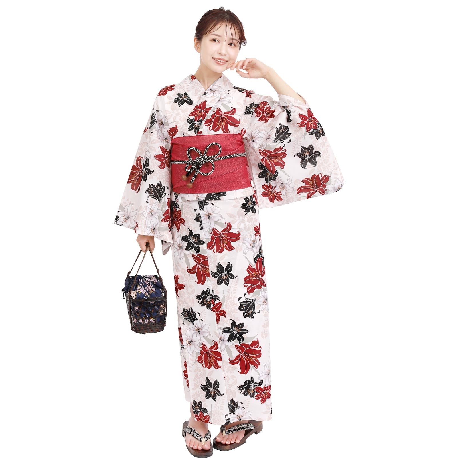 Two-Piece Yukata Set Lily