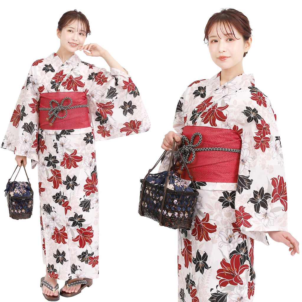 Two-Piece Yukata Set Lily