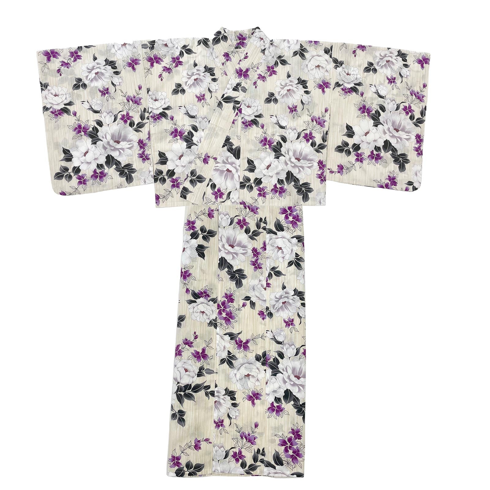 Two-Piece Yukata Set Peony