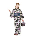 Yukata and Obi Set lily Black