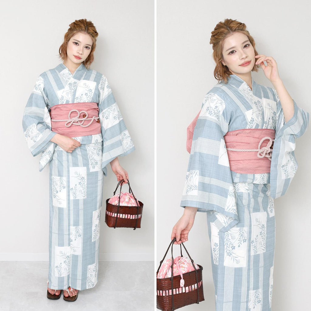 Yukata and Obi Set Karuta