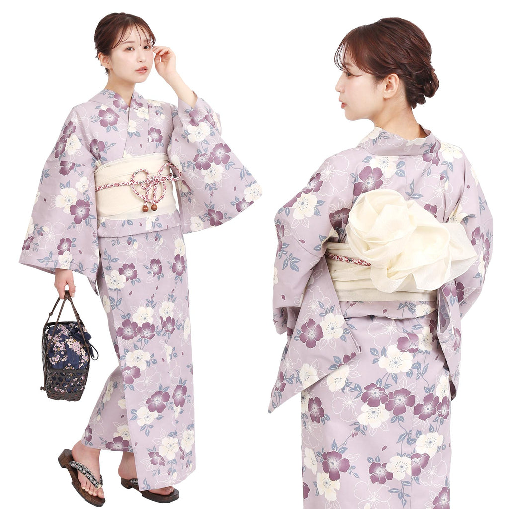 Yukata and Obi Set Sakura