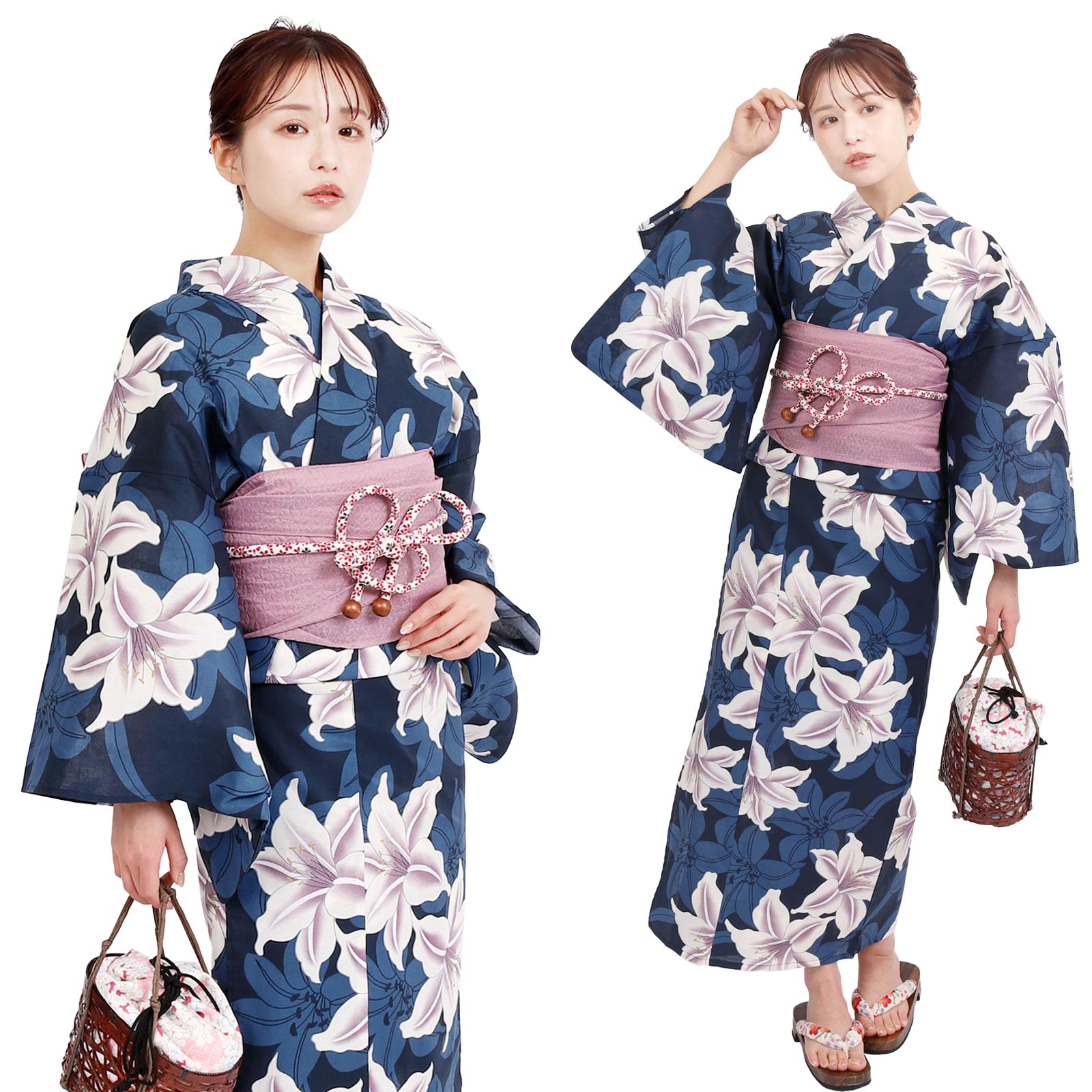 Two-Piece Yukata Set Lily