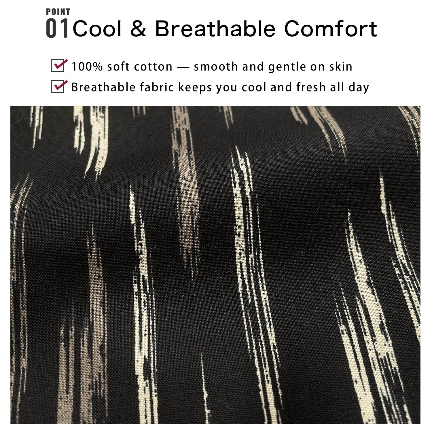 Yukata Pre-Tied Obi Set -Kasuri