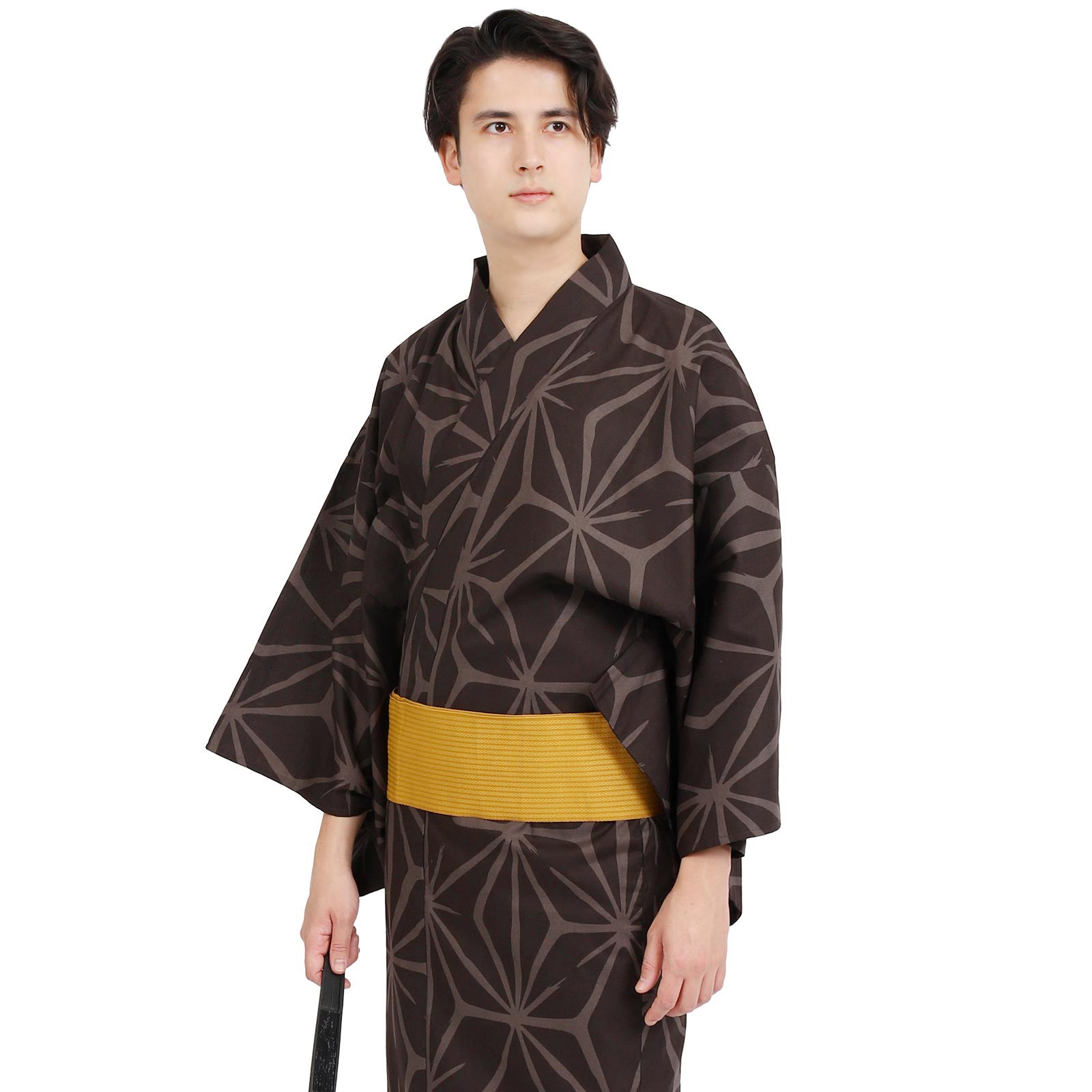 Yukata Pre-Tied Obi Set -Asanoha – 風香きもの