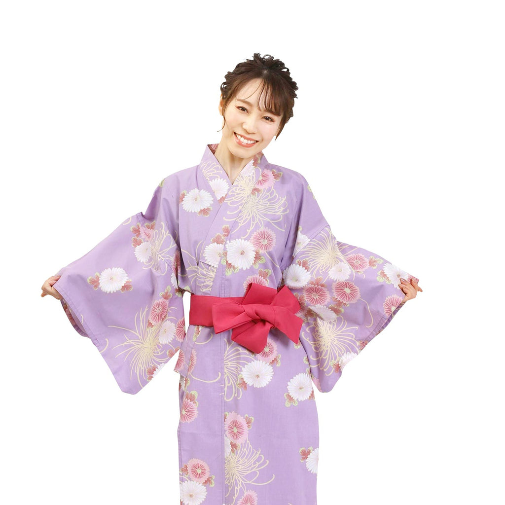 Women Indoor Yukata Kiku