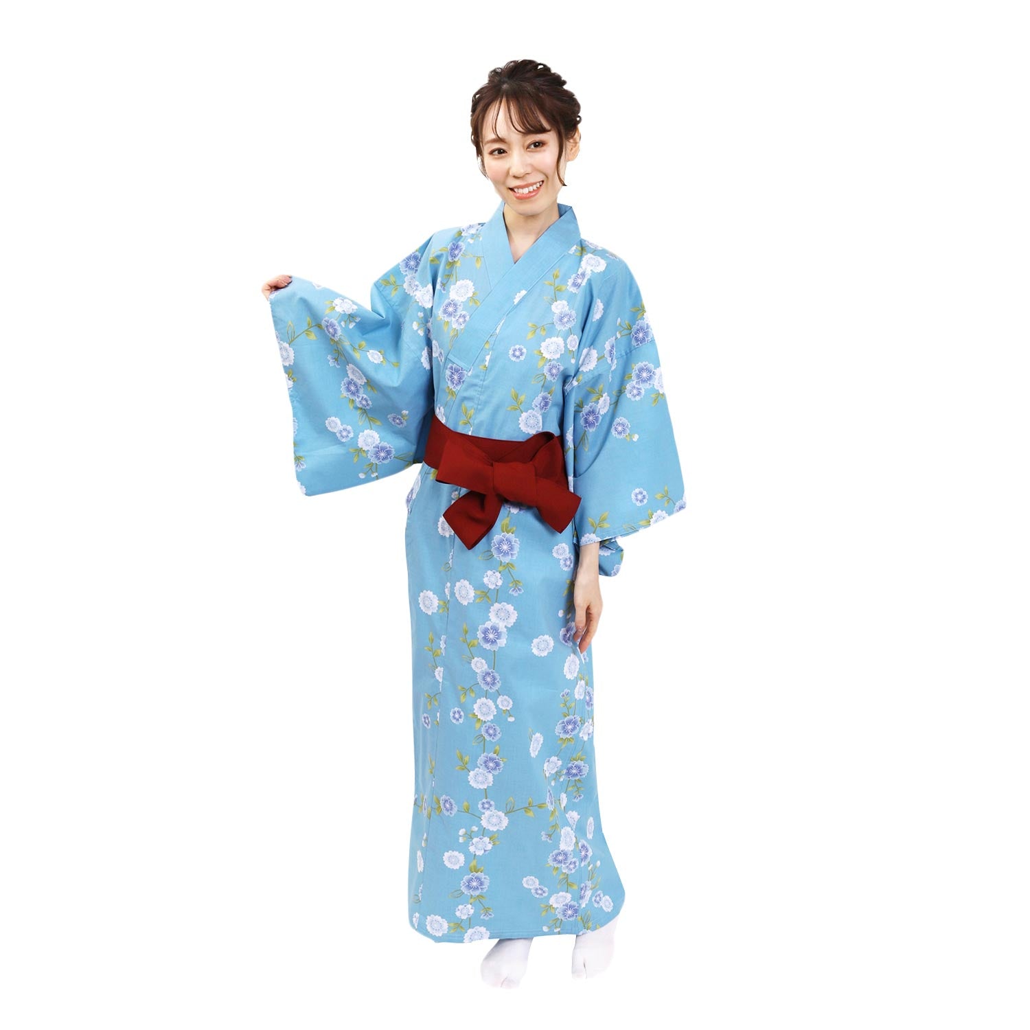 Women Indoor Yukata Karen
