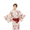 Women Indoor Yukata Rose