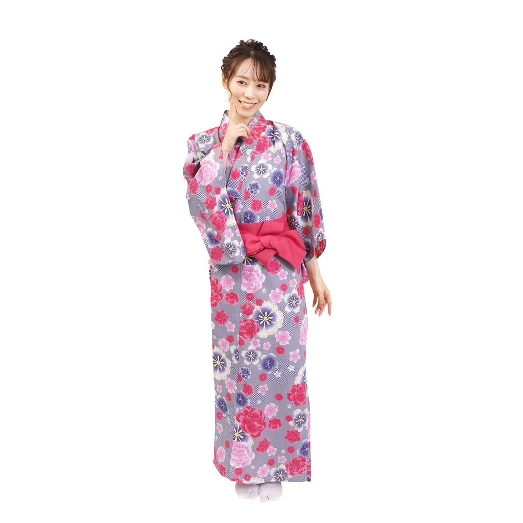 Women Indoor Yukata Sakurazukusi