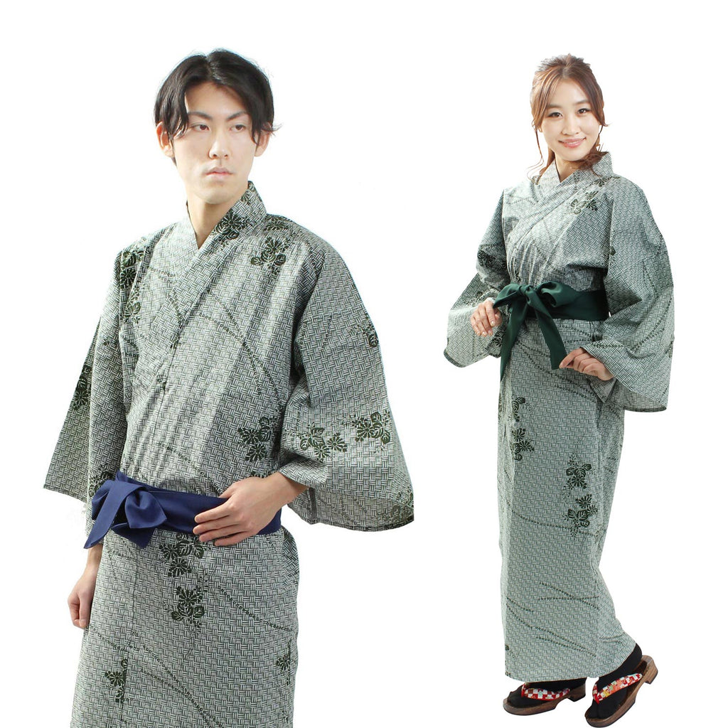 Unisex Indoor Yukata Kogiku [ky-3780-c01]