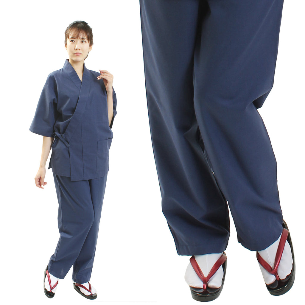 Unisex Samue Bottoms Single Item Special Processed Fabric blue