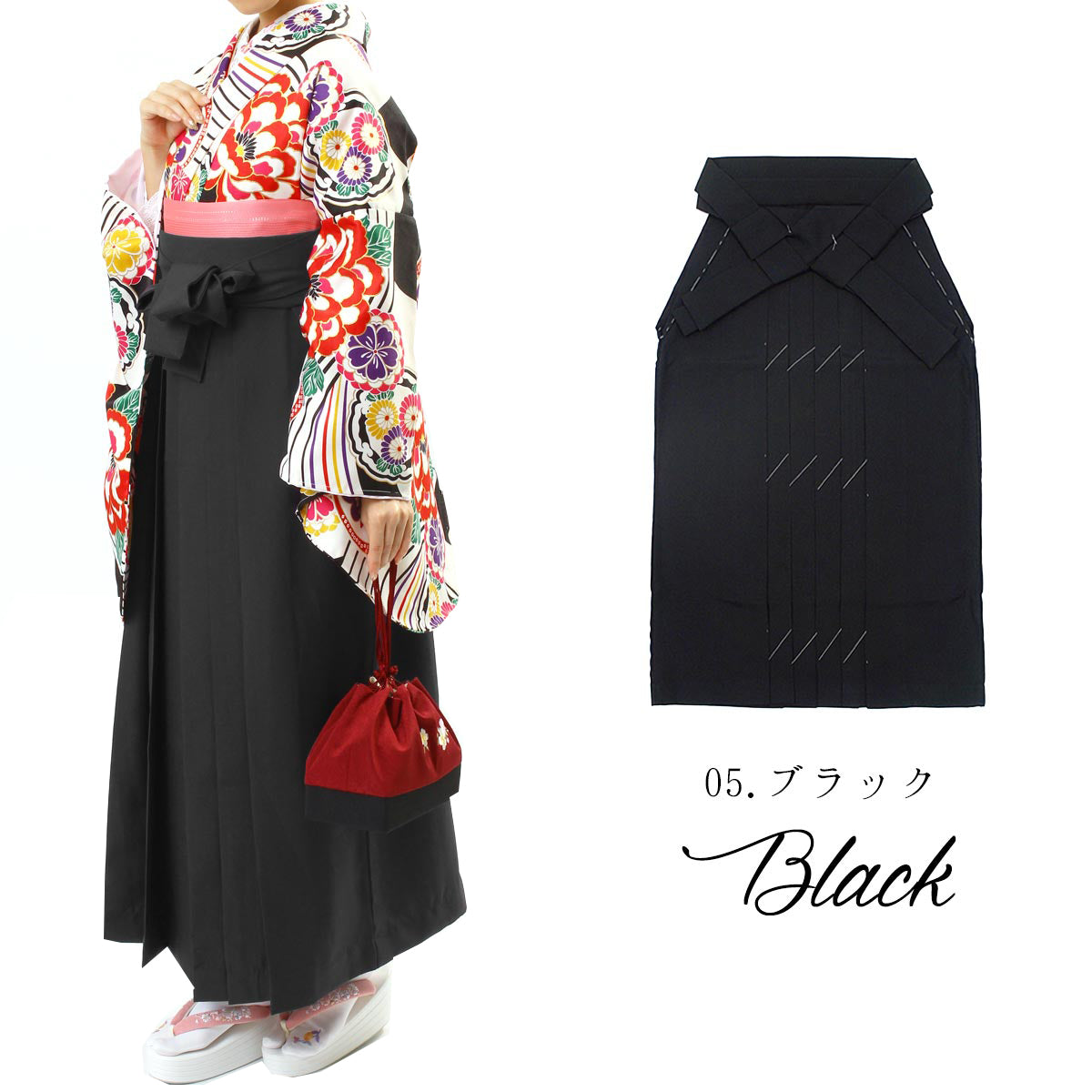 女式袴安燈型單品 5色