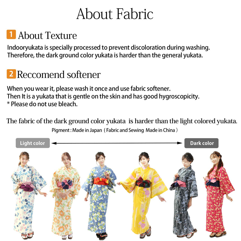 Women Indoor Yukata Koto